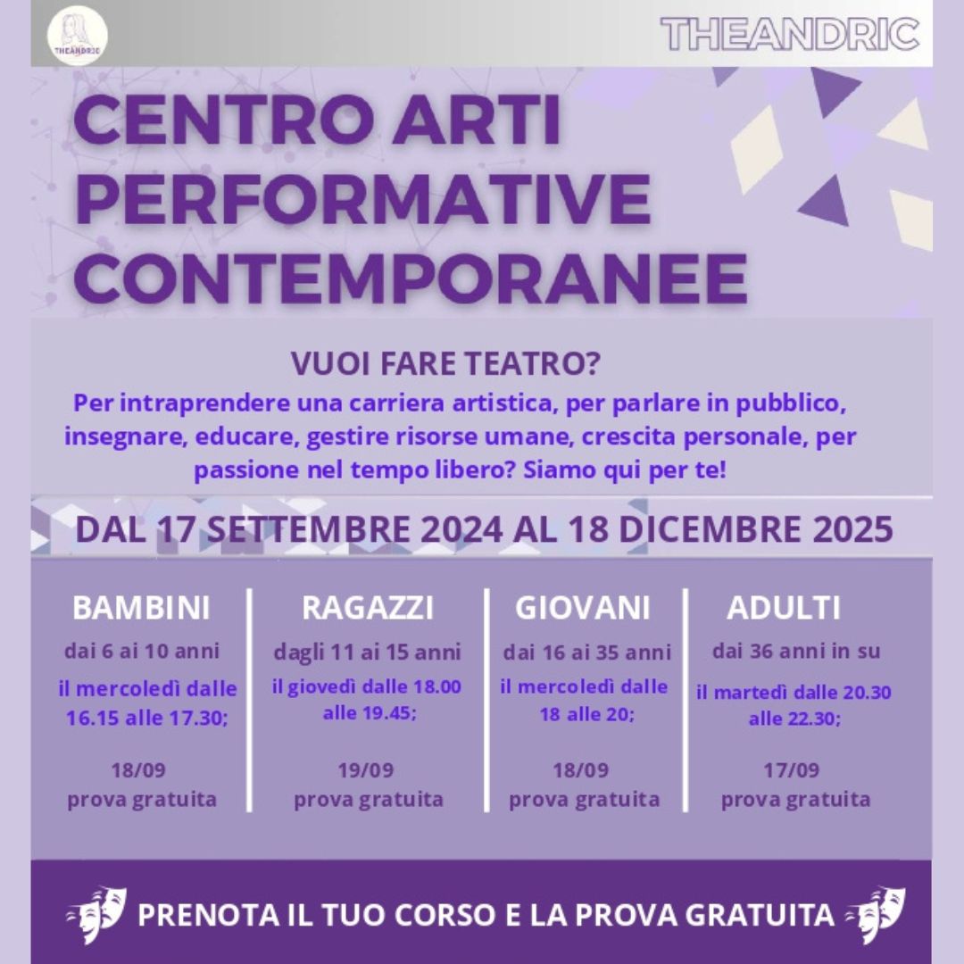 30% discount on theatre courses
