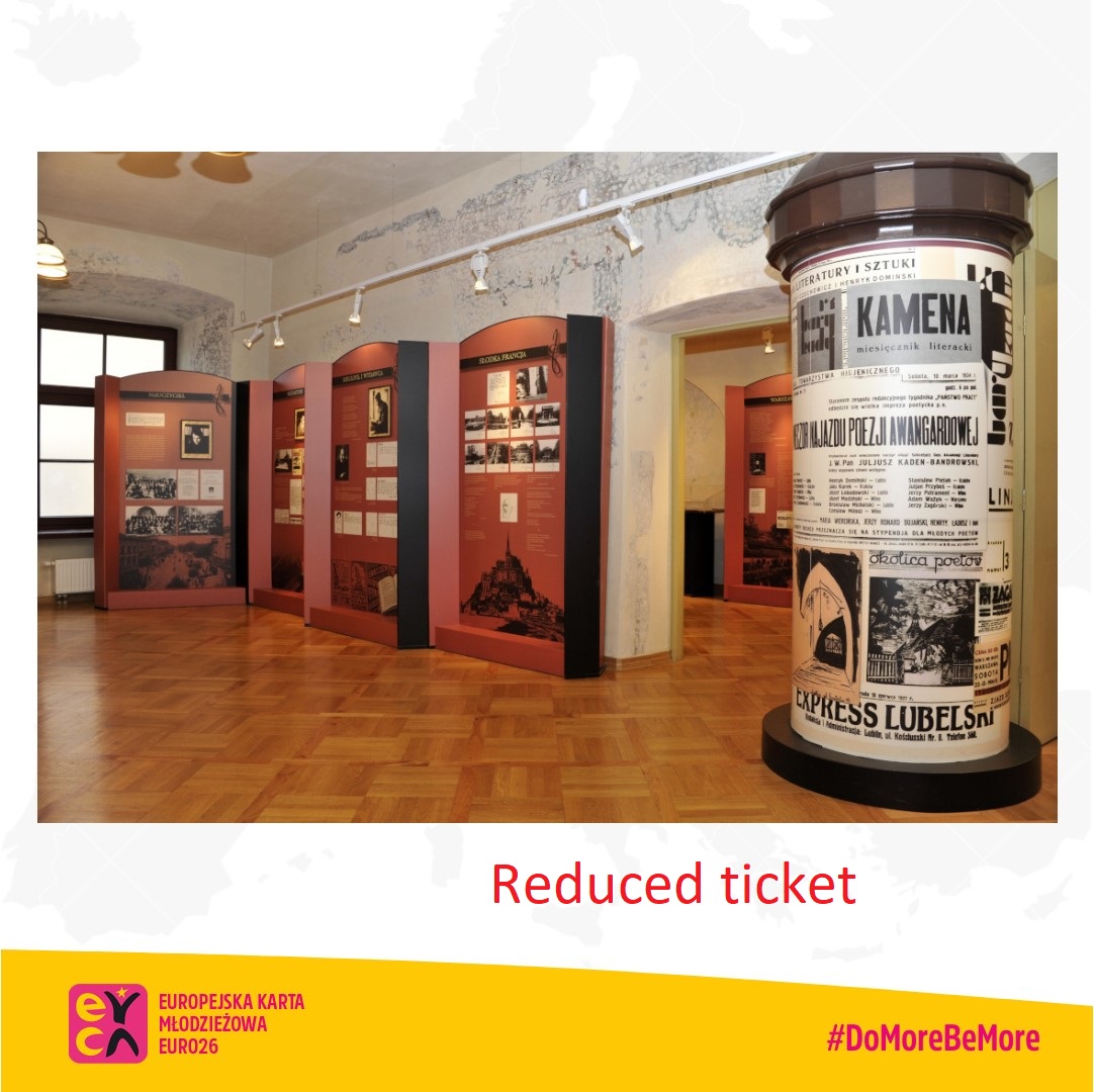 Students - Reduced ticket , Thursday free entry