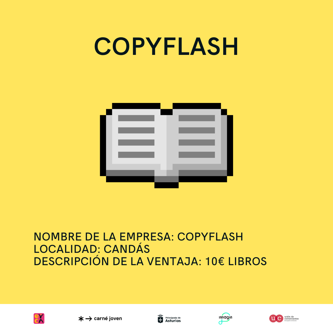 10% de descuento en libros